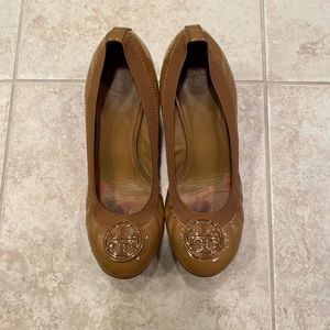 Tory Burch Tan Heels